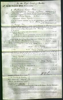 Court of Common Pleas - Mary Tapley-Original Ancestry
