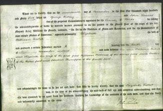 Deed by Married Women - Elizabeth Fisher-Original Ancestry