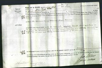 Deed by Married Women - Deborah Belward-Original Ancestry