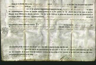 Deed by Married Women - Caroline Ward-Original Ancestry