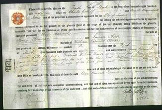 Deed by Married Women - Eliza Hannah Freeman and Emma Ann Clarke-Original Ancestry