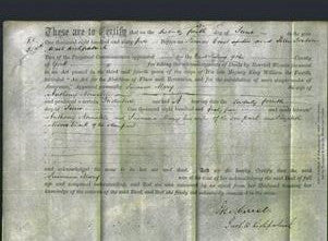 Deed by Married Women - Susanna Mary Nomabell-Original Ancestry
