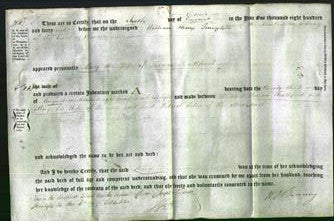 Deed by Married Women - Mary Heathfield-Original Ancestry