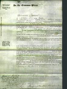 Court of Common Pleas - Elizabeth Lister