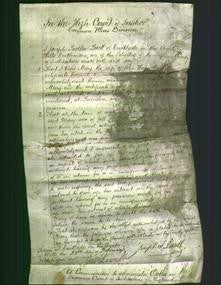 Court of Common Pleas - Mary Pound-Original Ancestry