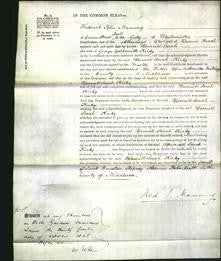 Court of Common Pleas - Harriet Sarah Kirby-Original Ancestry