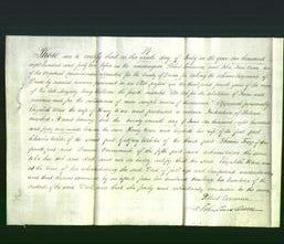 Deed by Married Women - Elizabeth Ware-Original Ancestry