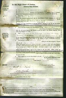 Court of Common Pleas - Eleanor Mary Hursby-Original Ancestry