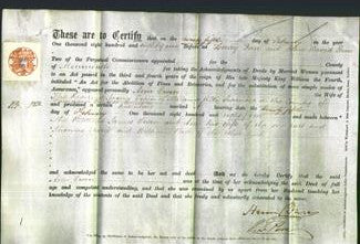 Deed by Married Women - Ann Owen-Original Ancestry