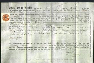 Deed by Married Women - Mary Nunn-Original Ancestry