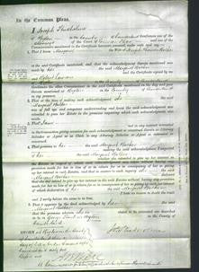 Court of Common Pleas - Margaret Walker-Original Ancestry