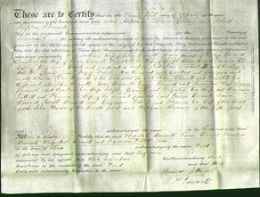 Deed by Married Women - Elizabeth Burnett, Susan Burnett, Caroline Burnett, Elizabeth Burnett and Frances Gibbett