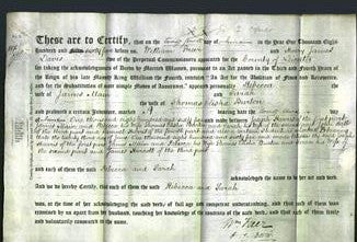 Deed by Married Women - Rebecca Main and Sarah Burton-Original Ancestry