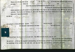 Deed by Married Women - Sophia Snelling Hayner-Original Ancestry