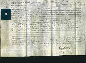 Deed by Married Women - Ellen Margaret Bircham-Original Ancestry