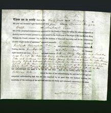 Deed by Married Women - Catherine Toke-Original Ancestry