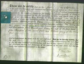 Deed by Married Women - Mary Russell-Original Ancestry