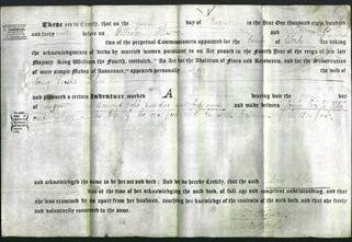 Deed by Married Women - Mary Roper-Original Ancestry