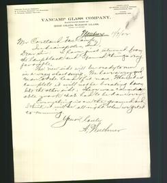 Letterhead - VanCamp Glass Company