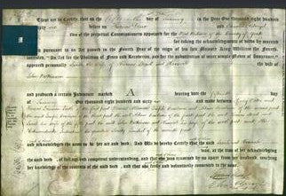Deed by Married Women - Sarah Stead and Hannah Wilkinson-Original Ancestry