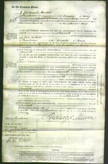 Court of Common Pleas - Charlotte Hart-Original Ancestry