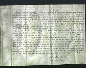 Deed by Married Women - Amelia Vernon, Anne Cowland and Elizabeth Ward-Original Ancestry