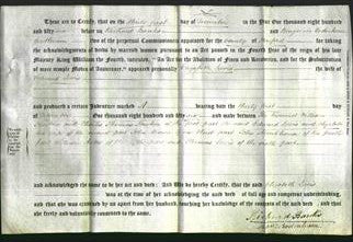Deed by Married Women - Elizabeth Lewis-Original Ancestry