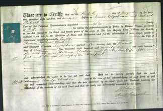 Deed by Married Women - Emily Cheshire-Original Ancestry