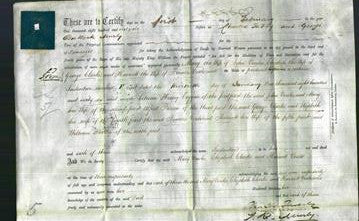 Deed by Married Women - Mary Vowles, Elizabeth Clarke and Harriett Vealeland-Original Ancestry