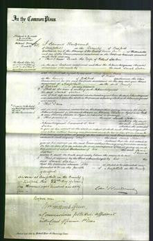 Court of Common Pleas - Sarah Sexton-Original Ancestry