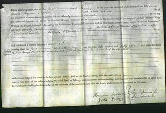 Deed by Married Women - Mary Hewlett-Original Ancestry