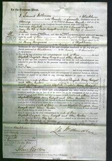 Court of Common Pleas - Elizabeth Dugdale, Mary Rodgett and Ellen Burton-Original Ancestry