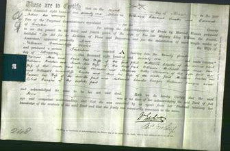 Deed by Married Women - Ann Bowler-Original Ancestry