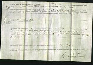 Deed by Married Women - Eliza Tyle-Original Ancestry