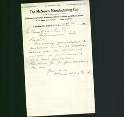 Letterhead - The McNown Manufacturing Co.