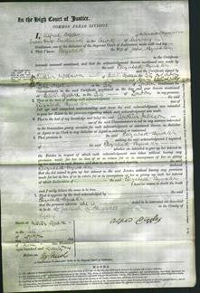 Court of Common Pleas - Elizabeth Bywater-Original Ancestry