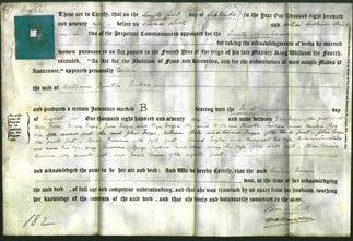 Deed by Married Women - Cecilia Fisher-Original Ancestry