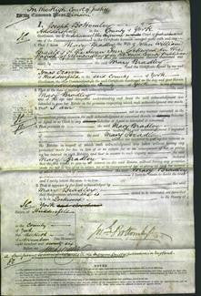 Court of Common Pleas - Mary Bradley-Original Ancestry