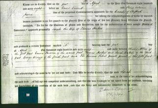 Deed by Married Women - Sarah Harker-Original Ancestry