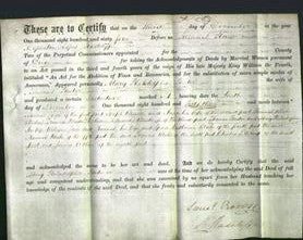 Deed by Married Women - Mary Philadelphia Panter-Original Ancestry