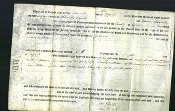 Deed by Married Women - Catharine Helme-Original Ancestry