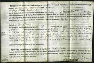 Deed by Married Women - Caroline Templer Davies-Original Ancestry