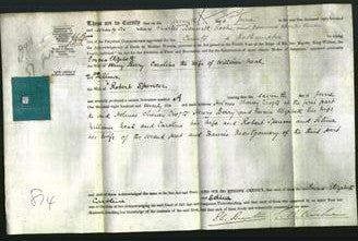 Deed by Married Women - Emma Elizabeth Berry, Caroline Neal, Selina Spencer-Original Ancestry