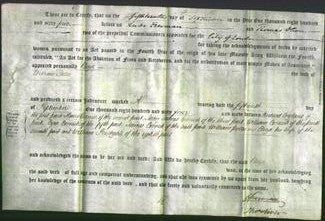 Deed by Married Women - Eliza Potter-Original Ancestry