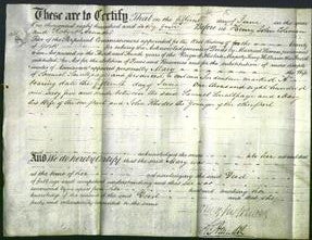 Deed by Married Women - Mary Smallpage-Original Ancestry