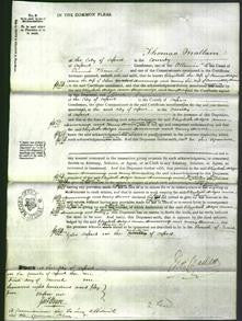 Court of Common Pleas - Elizabeth Hedges, Anne Hemmings and Mary Harris-Original Ancestry