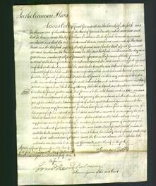 Court of Common Pleas - Sarah Cuddon-Original Ancestry