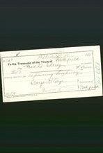 Wakefield, Massachusetts Payment Voucher - Fred B Storey