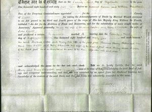 Deed by Married Women - Mary Corber and Mary Charlotte Crabb-Original Ancestry
