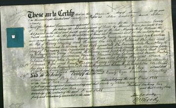 Deed by Married Women - Emily Eyre, Caroline Magstaff, Harriet Bayliss-Original Ancestry